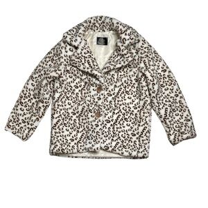 Leopard Print Jacket Size Large